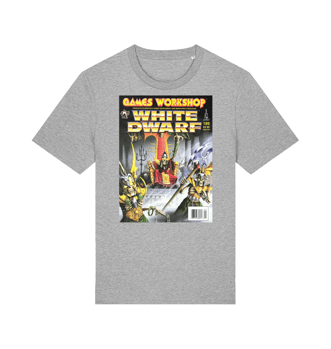 Heather Grey Printed T-shirt Front